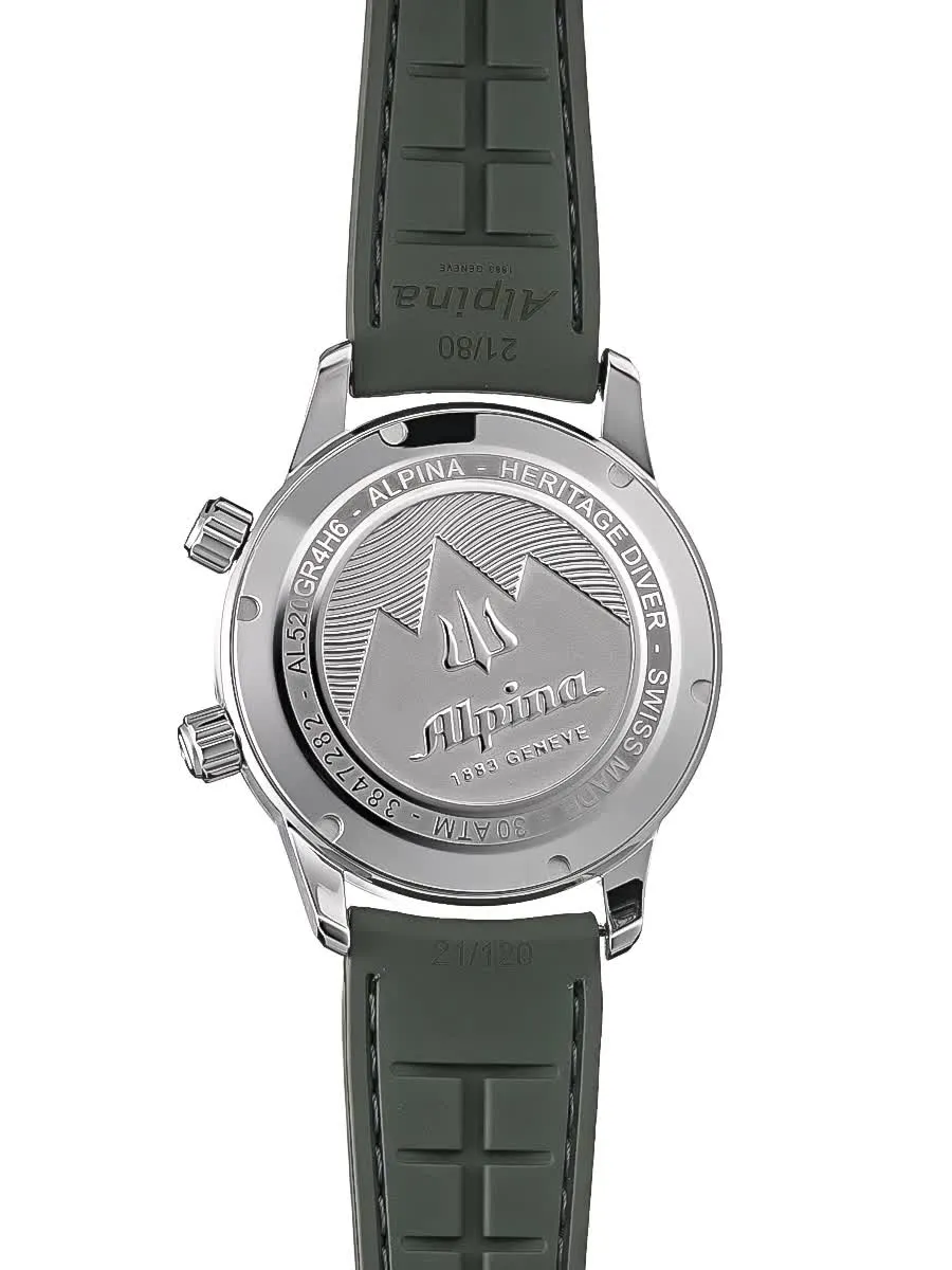 Diver 300 Heritage Watch AL-520GR4H6 | Alpina Watches US
